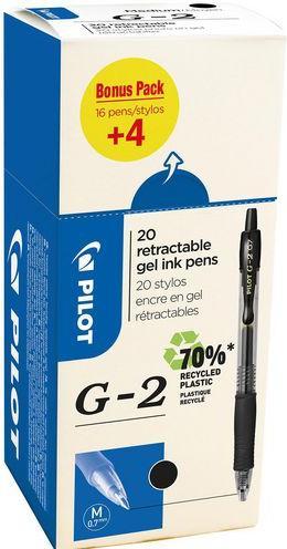 Produktbild Pilot G2 (Schwarz, 20 x)