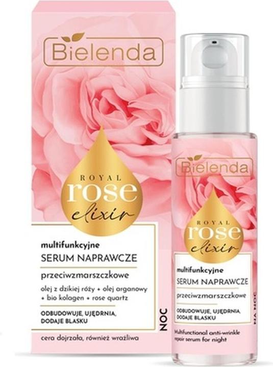 Produktbild Bielenda Royal Rose Elixir Multifunctional Repair Night Serum 30Ml (30 ml)