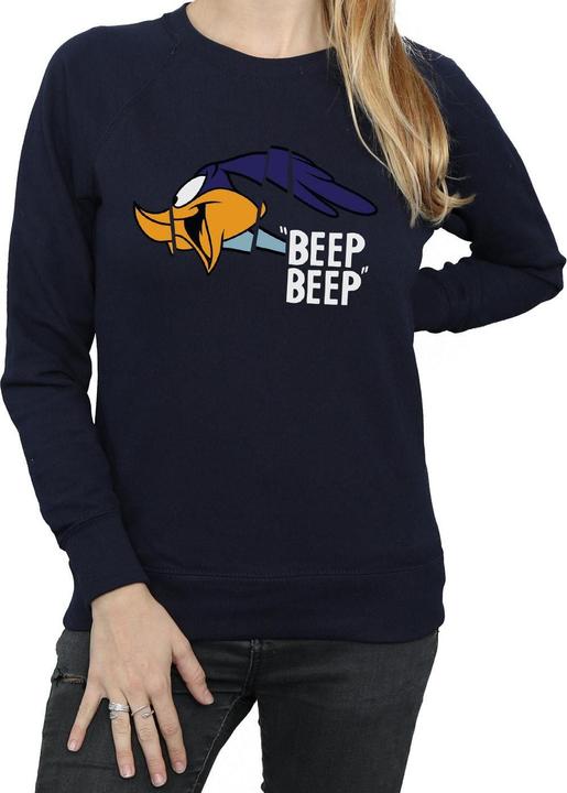 Immagine prodotto Looney Tunes Felpa donna/donna Beep Beep Road Runner in cotone (S)