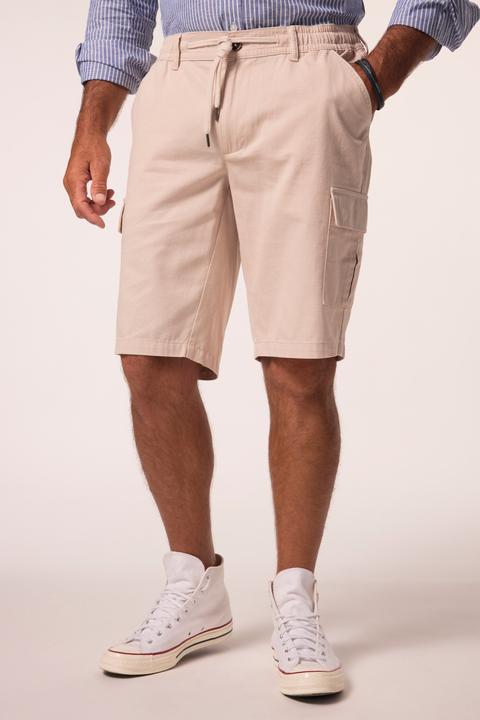 Produktbild JP1880 Bermuda, Leinenoptik, Cargotaschen, Elastikbund (8XL)