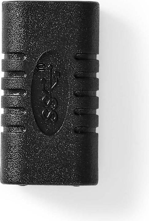 Produktbild Nedis USB-C Adapter | USB 3.2 Gen 2 | USB-C Female | 4K@60Hz | 10 Gbps | Black (2.70 cm)