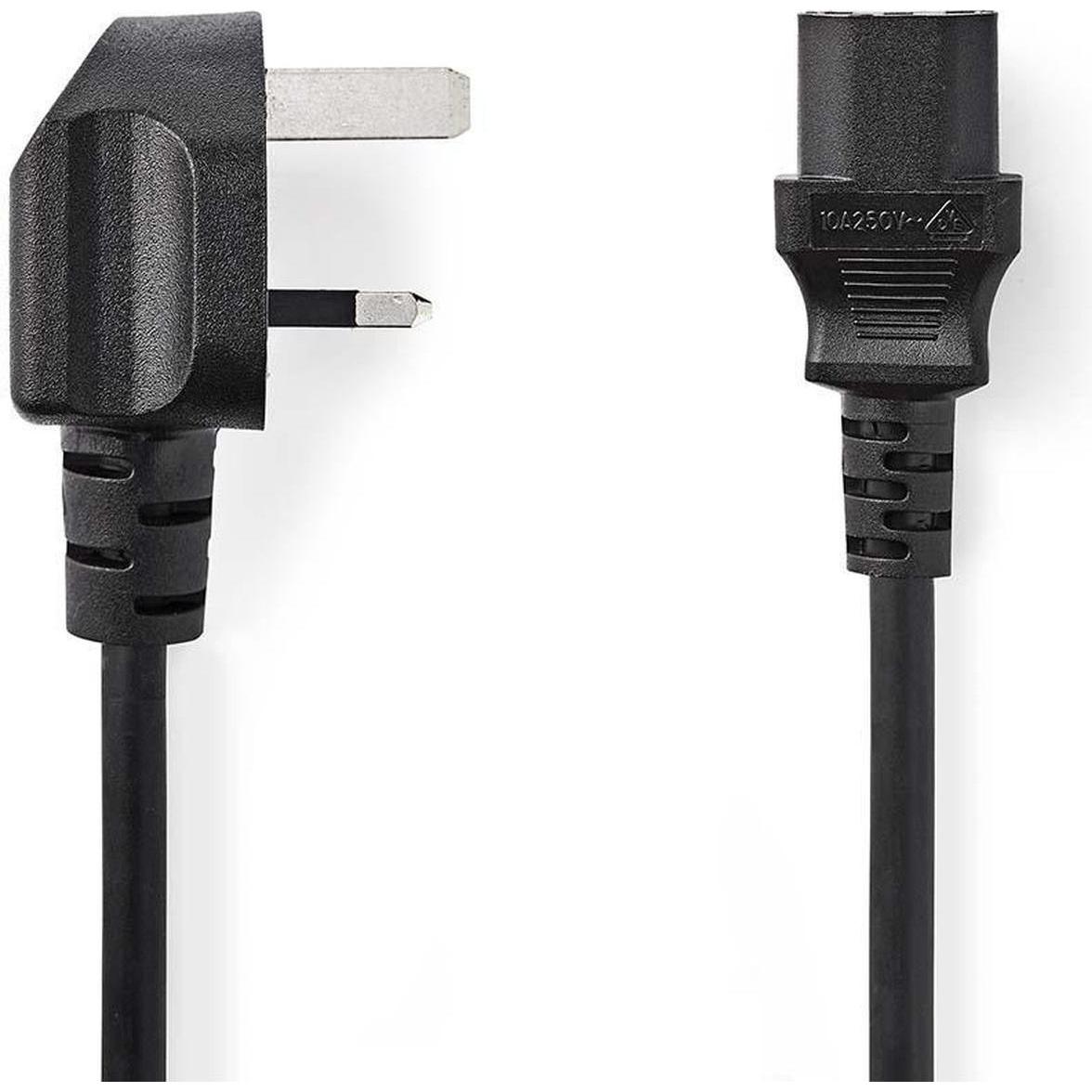 Caruba Cavo di rete tipo G (UK) (2 m), Cavo di alimentazione