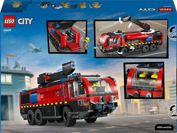 Image du produit LEGO Flughafenlöschfahrzeug (60499, LEGO City)