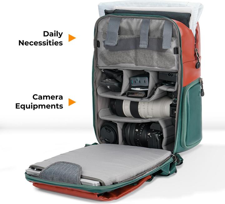 Actual product image K&F Concept Urban Wander 01 (Photo backpack, 20 l)