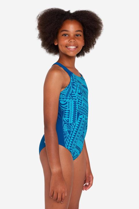 Image du produit Nabaiji Maillot de bain 1 pièce natation Fille - 500 Kamyleon fatu turquoise (140)