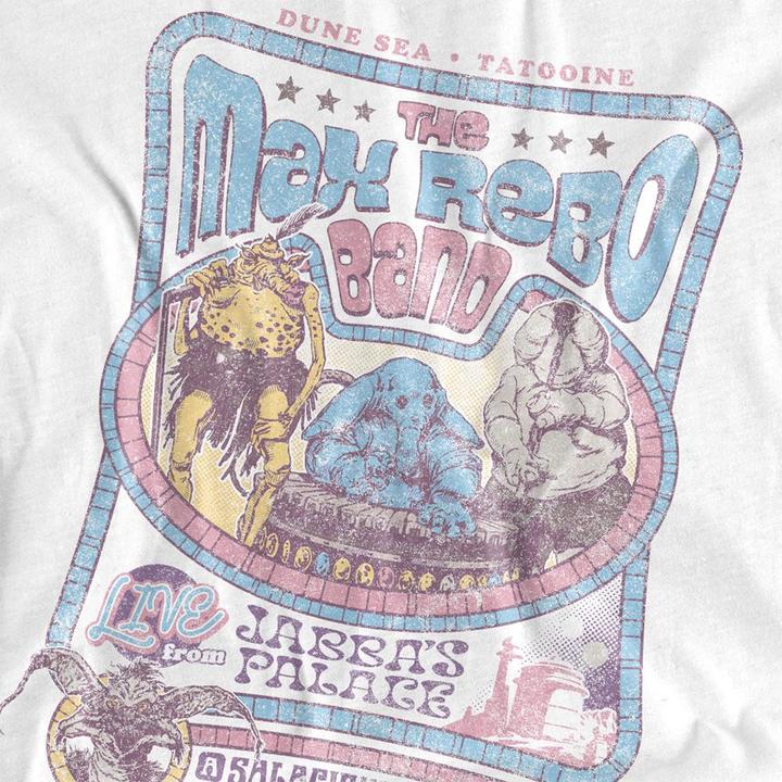 Produktbild Star Wars Rotj Max Rebo Band TShirt (XXL)