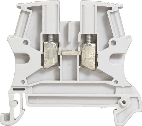 Actual product image Legrand Zlaczka szynowa 2-przewodowa 2,5mm2 szara VIKING (037160)