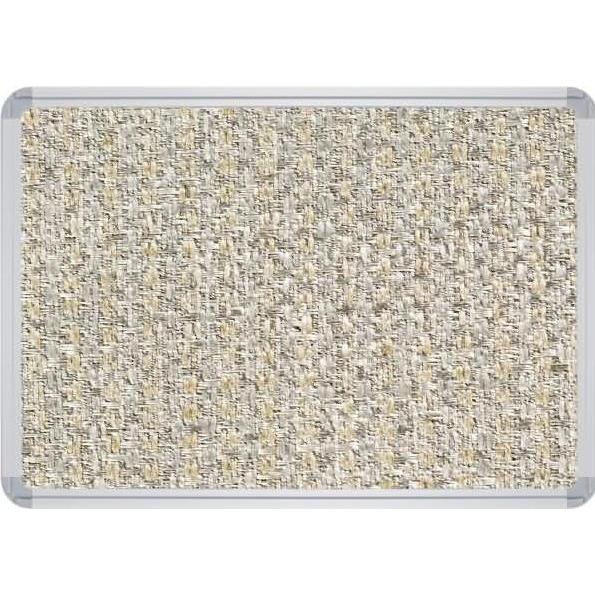 Ultradex, Pinnwand, Pinntafel Stoff schwer entflammbar B1200xH900xT22mm silber/grau