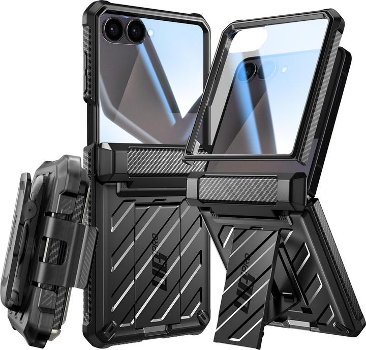 Produktbild Supcase Unicorn Beetle Pro Hülle für Samsung Galaxy Z Flip 7 - Schwarz (Samsung Galaxy Z Flip7)
