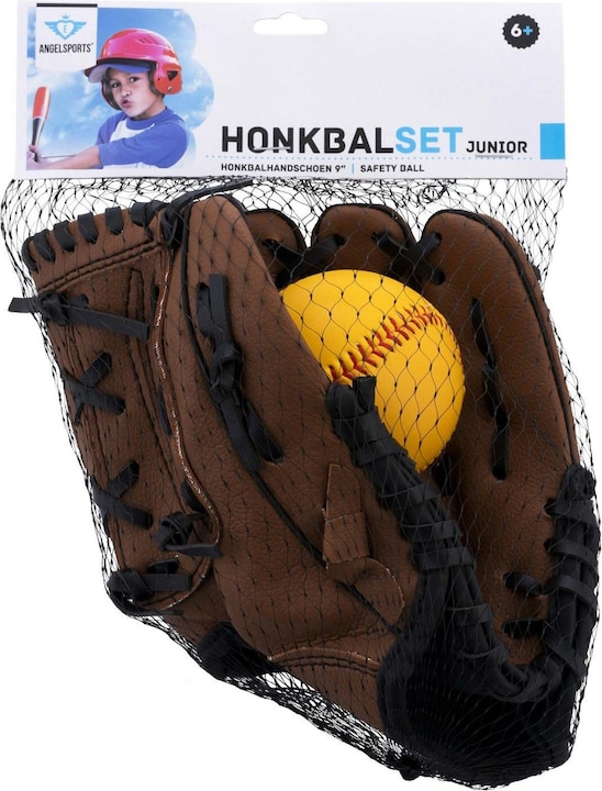 Immagine prodotto Set da baseball in finta pelle (9")