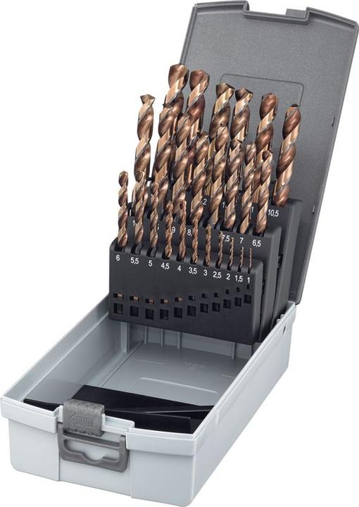 Actual product image Futuro BRW Set of twist drills with triangular shank, 1...13 mm (13 mm)