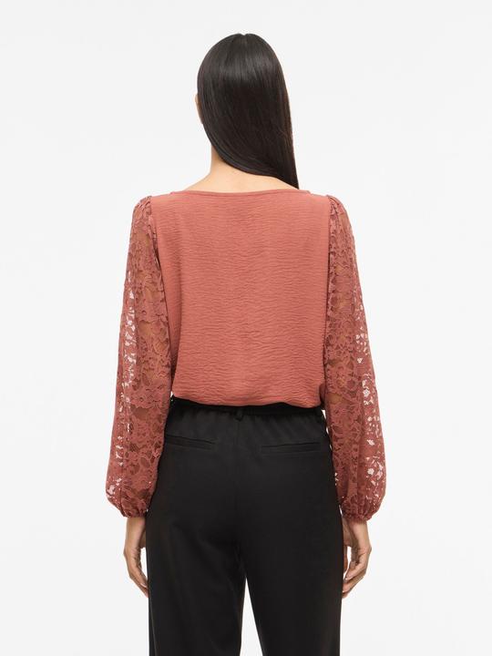 Immagine prodotto Vila VIJOSA Spitzen Oberteil mit langen Ärmeln (40)