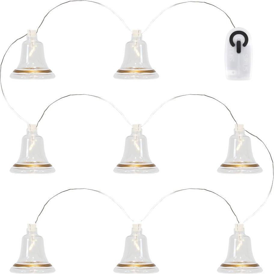 Sirius, Lichterkette, Weihnachtslichterkette Tiffany Glocke, 8 × Lampen (1.05 m)