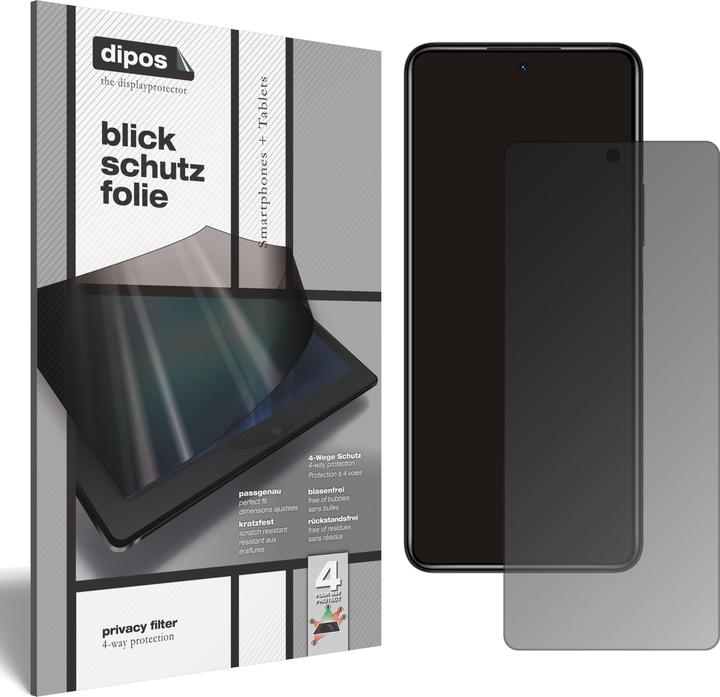 Produktbild Dipos Blickschutzfolie 4-Way Privacy (1 Stück, Infinix Zero X Neo)