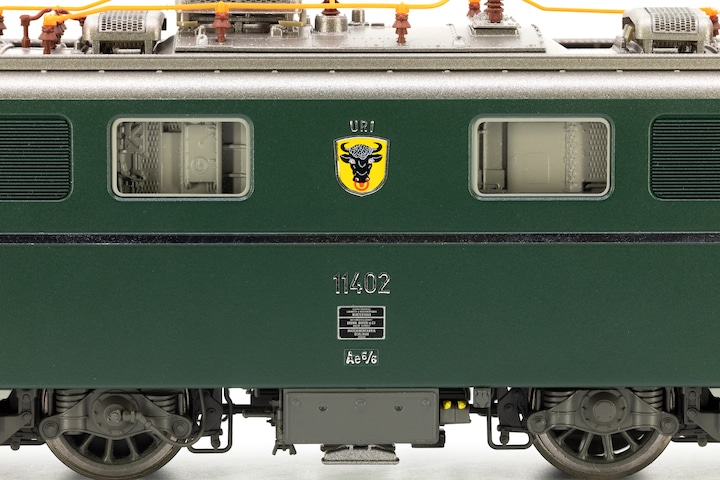 Produktbild Piko SBB Historic Ae 6/6 11402 Uri tannengrün Ep. V/VI DC (Spur H0)