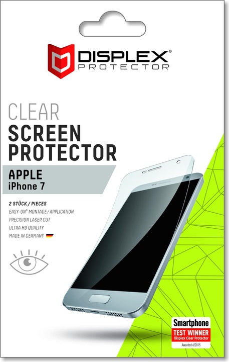 Produktbild Displex Displayschutzfolie (1 Stück, Apple iPhone 7)