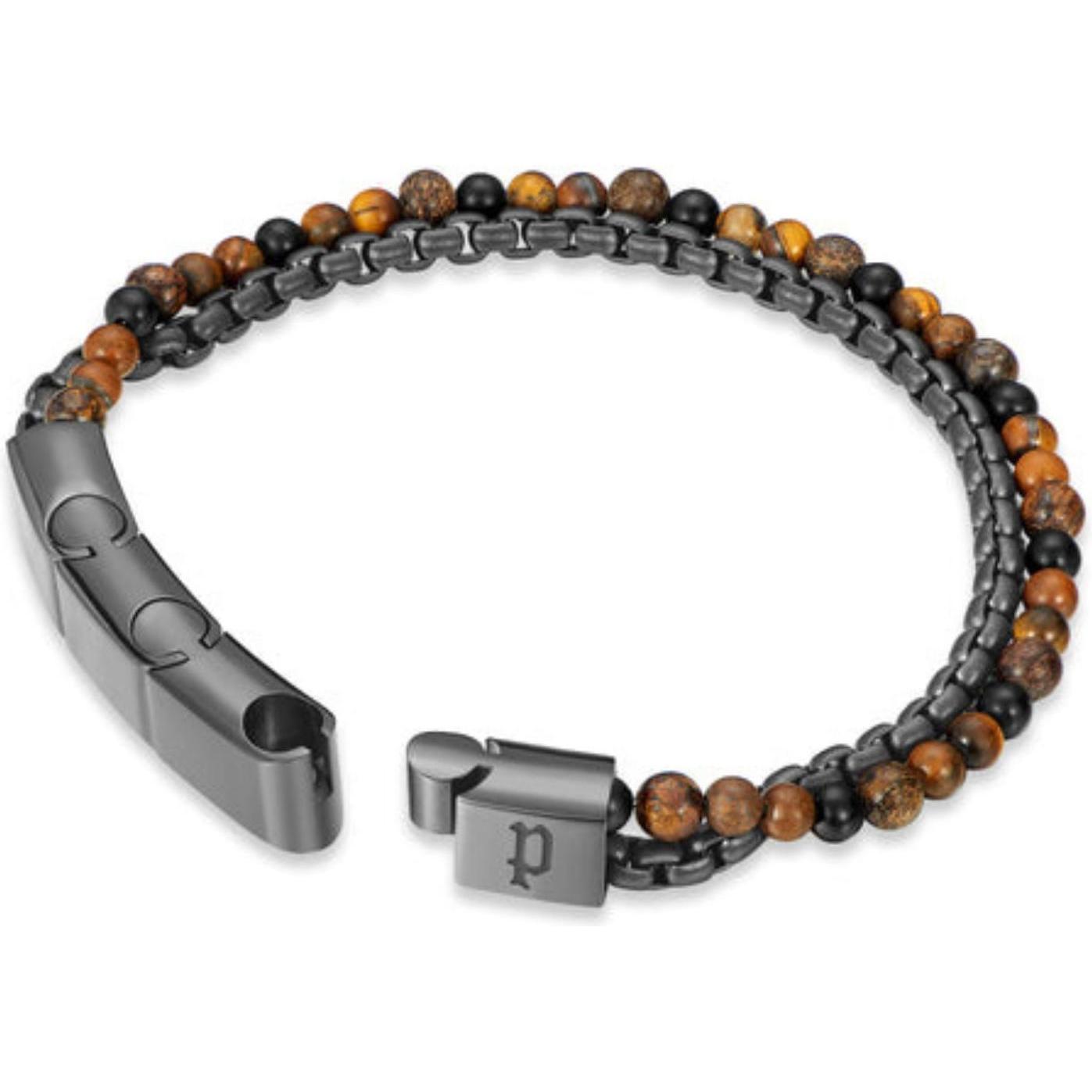 Thumbnail - Police, Armschmuck, Double Impact Armband, (19 cm, Edelstahl)