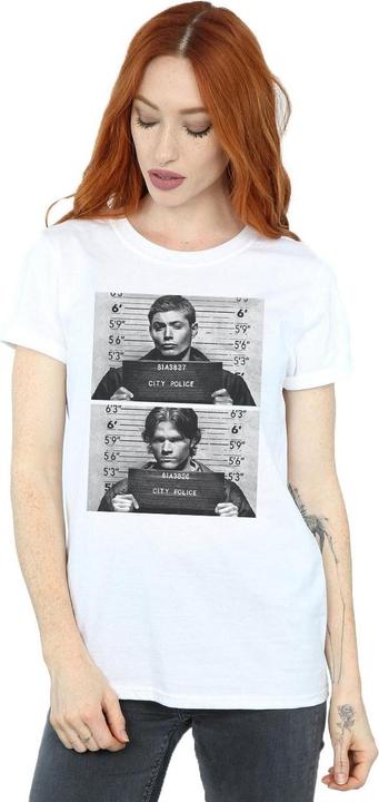 Produktbild Supernatural Winchester Mugshot Baumwolle Boyfriend TShirt (3XL)