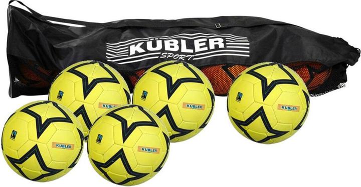 Kübler Sport ® 5er-Set Fairtrade INDOOR CLUB (5)