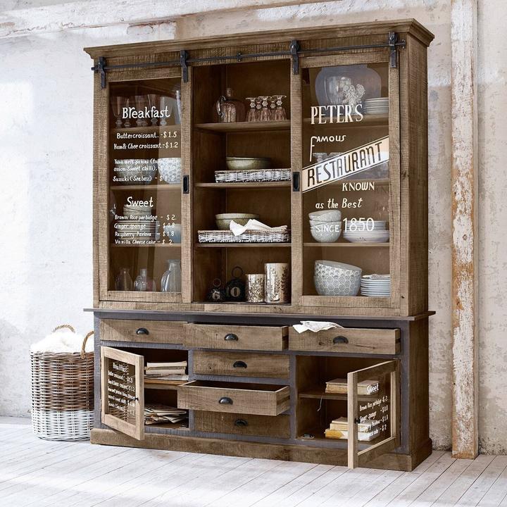 Image du produit Loberon Armoire Peter's marron antique