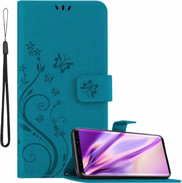 Produktbild Cadorabo Flower Book Cover (Samsung Galaxy S9)