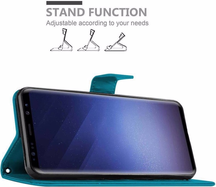 Produktbild Cadorabo Flower Book Cover (Samsung Galaxy S9)