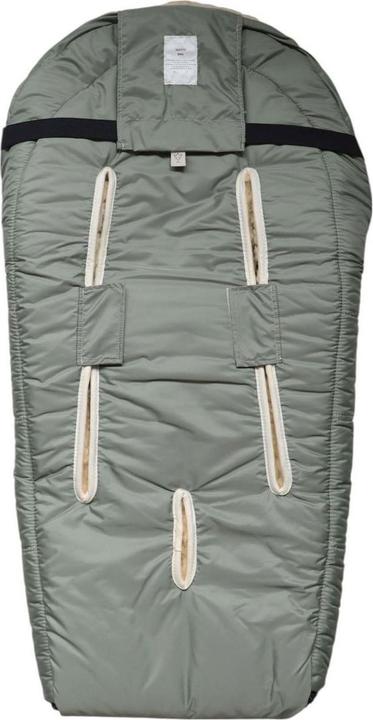 Produktbild Kaiser Baby Kaiser Babyschalen Fusssack aus Lammfell Naadja, salbei green/grey