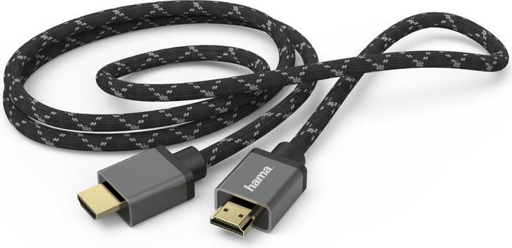 Productafbeelding Hama Ultra Hoge Snelheid HDMI™ kabel, gecertificeerd, mannelijk-mannelijk, 8K, aluminium, 5,0 m (5 m, HDMI, 2.1b)