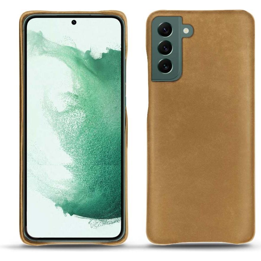 Noreve Lederschutzhülle (Samsung Galaxy S22+ 5G), Smartphone Hülle, Braun
