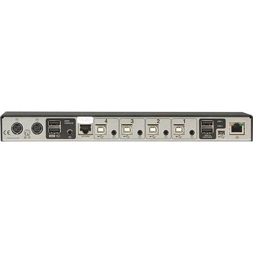 Thumbnail - Black Box Freedom II KVM Switch, KVM Switch, Schwarz, Grau