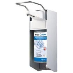 Hygoclean, Seifenspender + Seifenschale, Wandspender, silber, fr 1.000 ml Flaschen