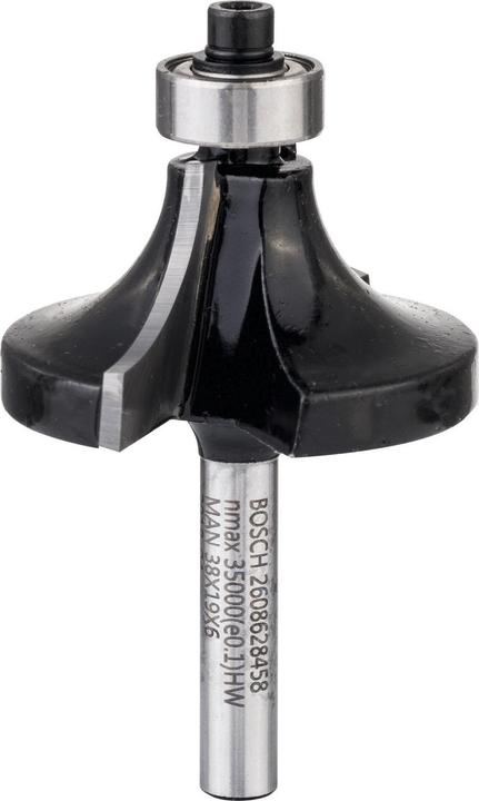 Immagine prodotto Bosch Professional Zubehör Fresa per arrotondare 6 mm. R1 12,7 mm. D 38,1 mm. L 18,6 mm. G 60 mm