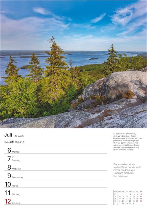 Immagine prodotto Harenberg Skandinavien Wochenplaner 2026 - Eine Reise in 53 Bildern