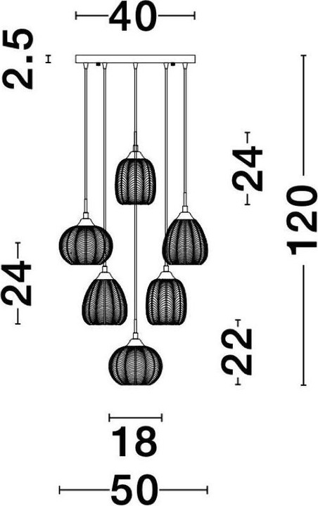 Produktbild Nova Luce Vario (E14)