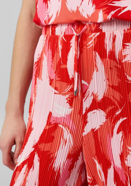 Actual product image S.Oliver Hose Plissierte Wide-Leg-Hose im Relaxed Fit (32)
