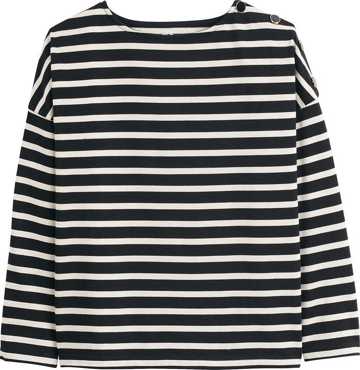 Actual product image La Redoute Collections Signature AIMIE striped shirt with a loose fit (XL)