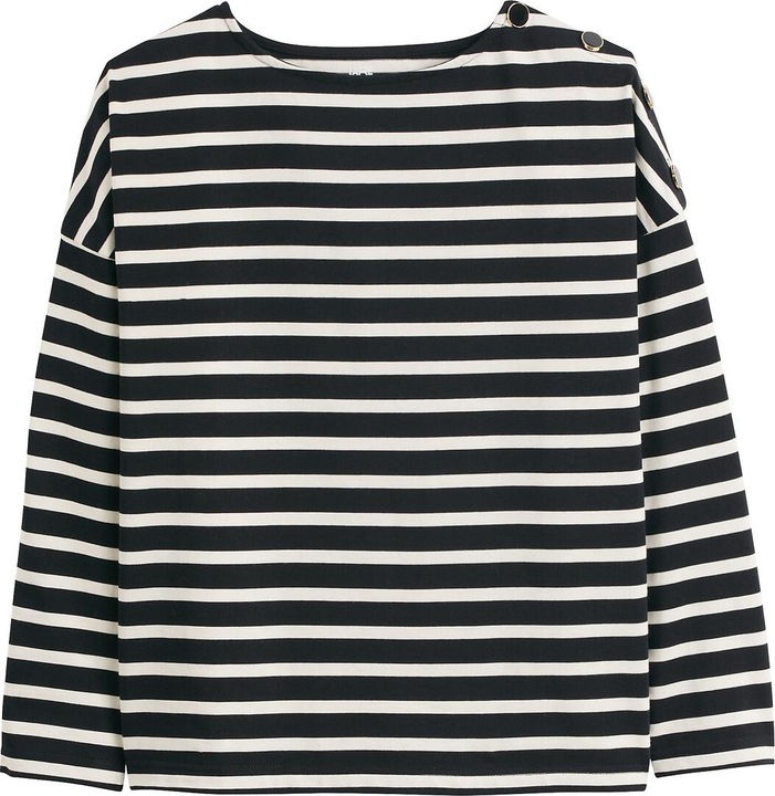 Produktbild La Redoute Collections Ringelshirt Signature AIMIE mit lockerer Schnittform (38)