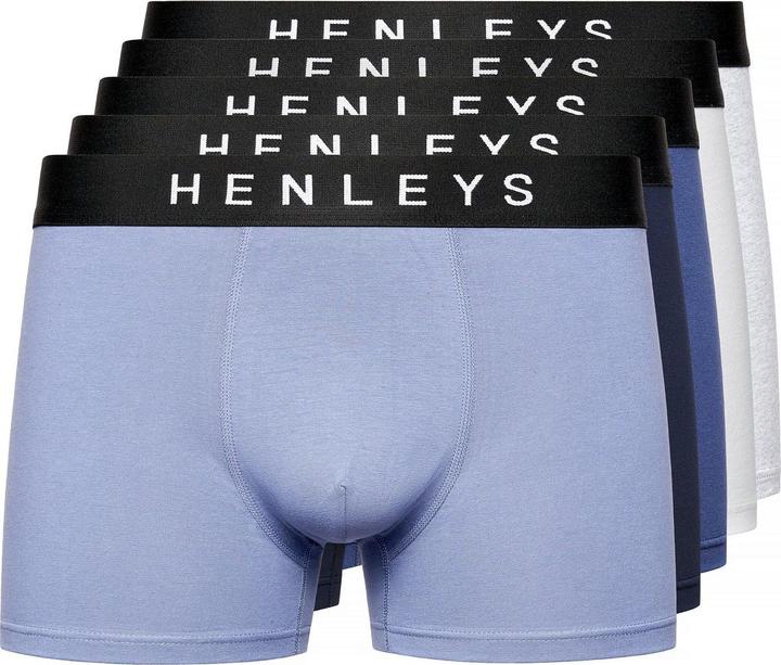 Immagine prodotto Henleys Boxer Inkset Marl Uomo (confezione da 5) (XL, Confezione da 5 pezzi)