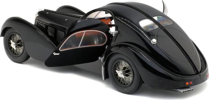 Produktbild Solido 1:18 Bugatti Atlantic schwarz