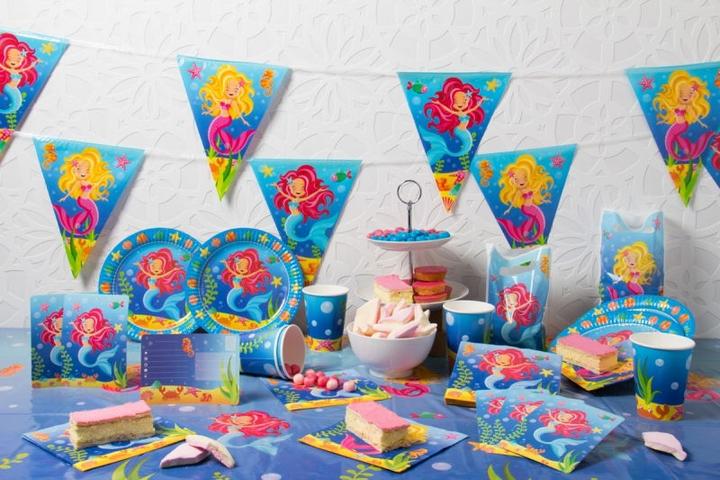 Image du produit Folat Invitations sirène (8 pcs)