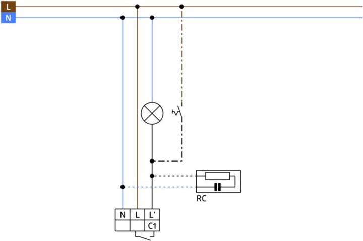 Produktbild BEG LC-CLICK-N-200-WS Luxomat (6 m)