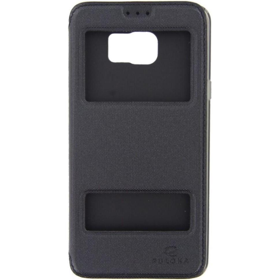 Thumbnail - Puloka Flip Case Samsung Galaxy Note 5 Black (Samsung Galaxy Note 5), Smartphone Hülle, Schwarz