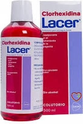 Produktbild Lacer Chlorhexidin Mundspülung 500ml (500 ml, Mundspülung)