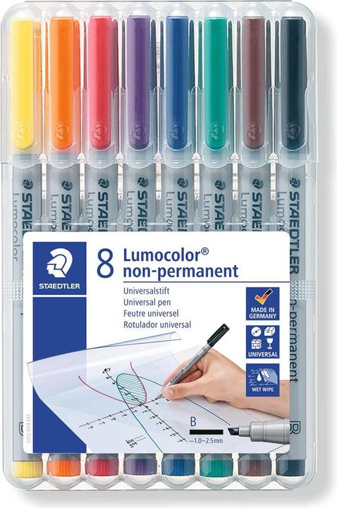 Produktbild Staedtler Lumocolor non-permanent (8x)