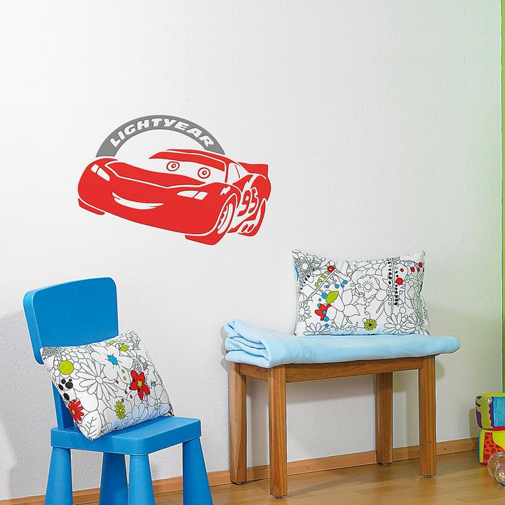 Produktbild Pearl Disney Pixar Cars decostix - 3D-Wandsticker zum Übermalen