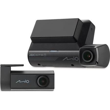 Thumbnail - Mio MiVue 955W Dual car dash camera (Eingebautes Display, Eingebautes Mikrofon, GPS-Empfänger, WLAN, 4K), Dashcam, Schwa...