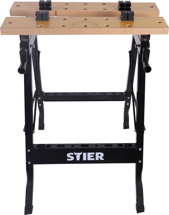 Image du produit Stier Plan de travail et table de serrage repliable, 100 kg (63.50 cm, 60.50 cm)