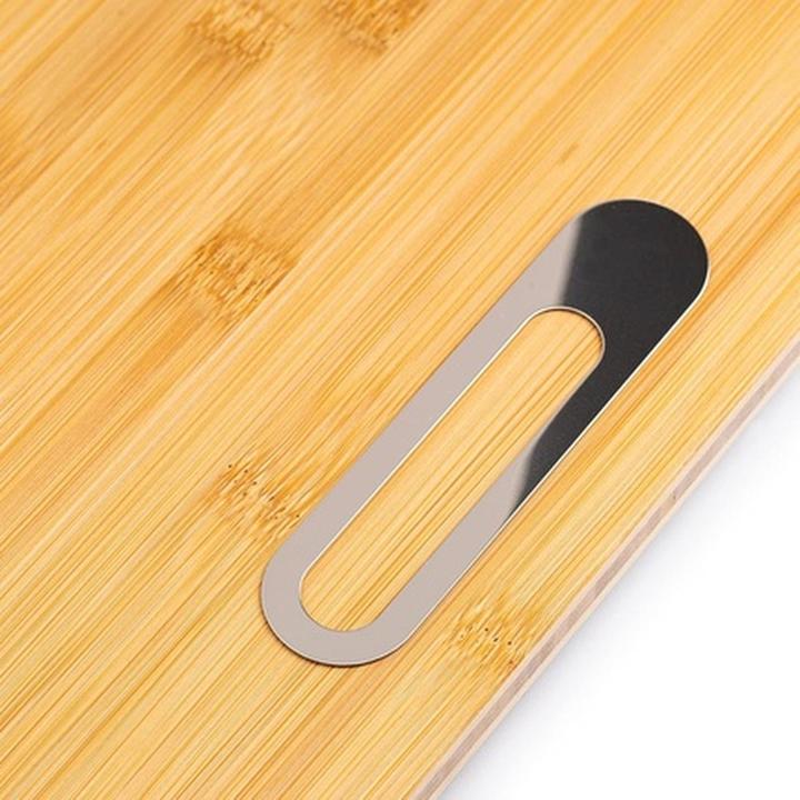 Image du produit Oromed ORO-SCALE BAMBOO Carré Bambou Pèse-personne électronique (150 kg)