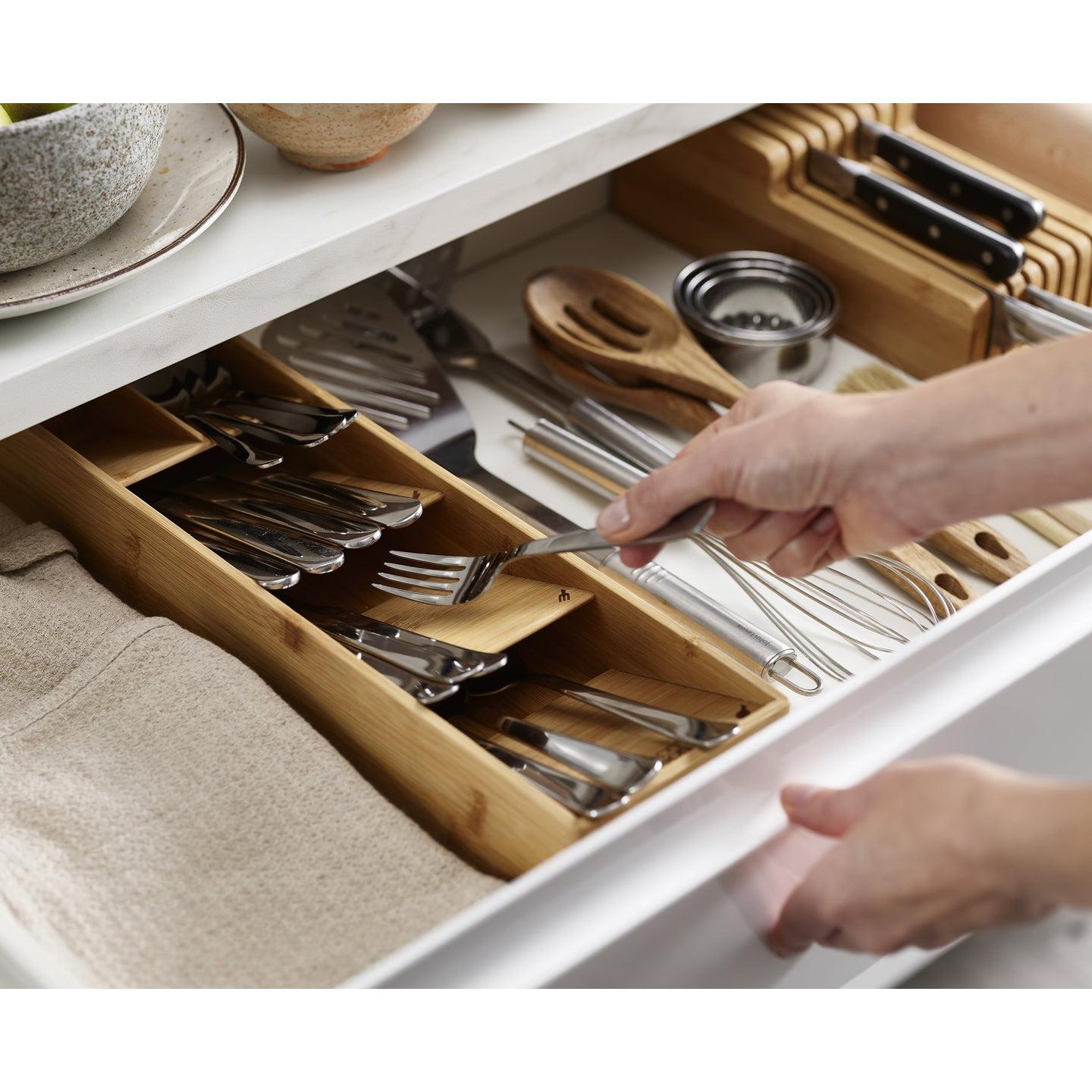 Thumbnail - Joseph Joseph Besteckkasten DrawerStore, Besteckkasten, Braun