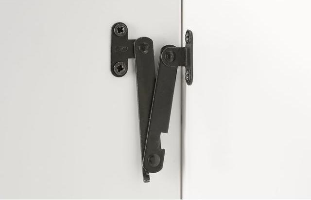 Image du produit Hettich Klappenhalter 106 mm, vernickelt